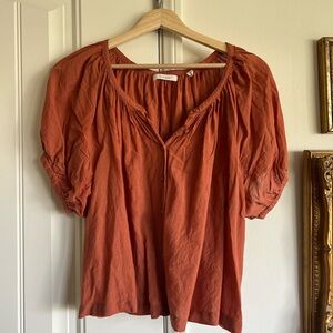 Doen June Top in Tierra